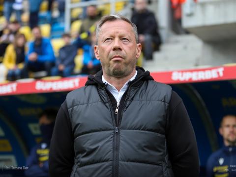 Dariusz Banasik: Nie żałuję objęcia Arki. Żałuję tego, że jej nie utrzymałem. Ja bym chciał w takim klubie dalej pracować.