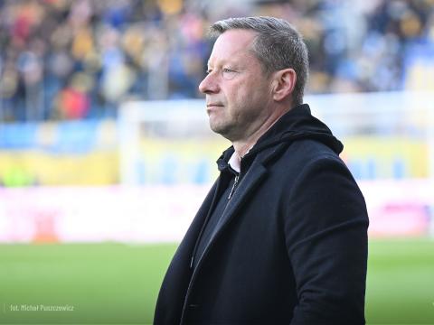 Dariusz Banasik: Kerk to wspaniały zawodnik, lider naszej drużyny. Nie mam do niego pretensji, jednakże taką sytuację musi po prostu zamienić na gola