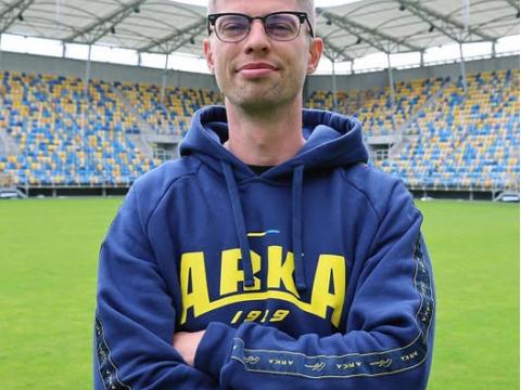 Łukasz Wróbel w sztabie szkoleniowym Arki