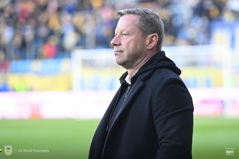Dariusz Banasik: Kerk to wspaniały zawodnik, lider naszej drużyny. Nie mam do niego pretensji, jednakże taką sytuację musi po prostu zamienić na gola